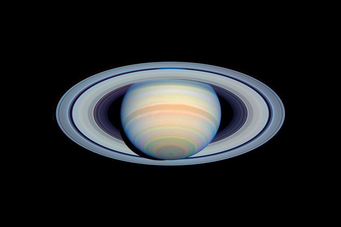 Saturn,optical HST image