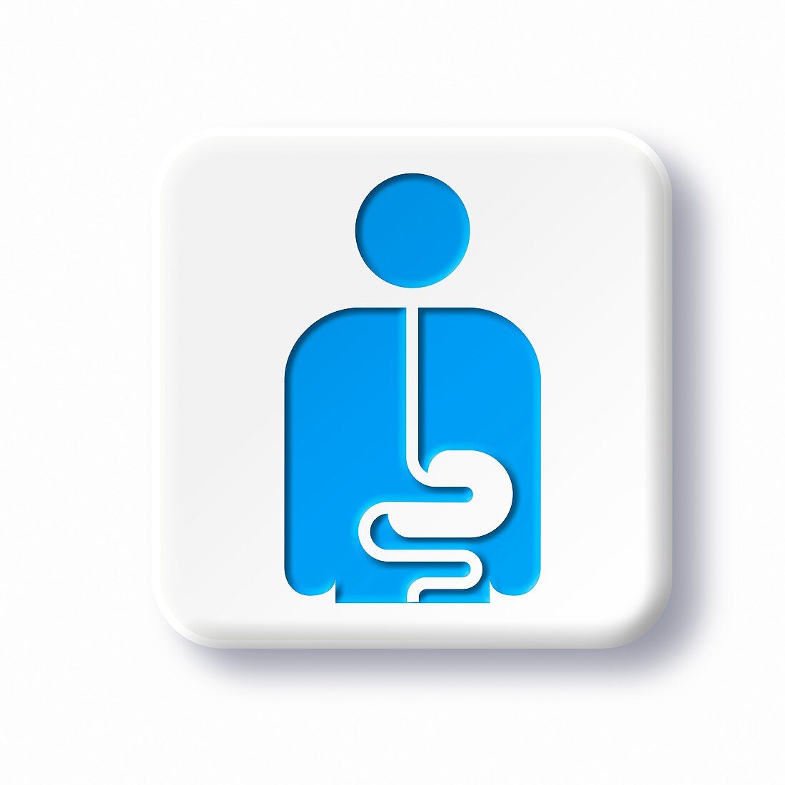 Gastroenterology symbol,artwork