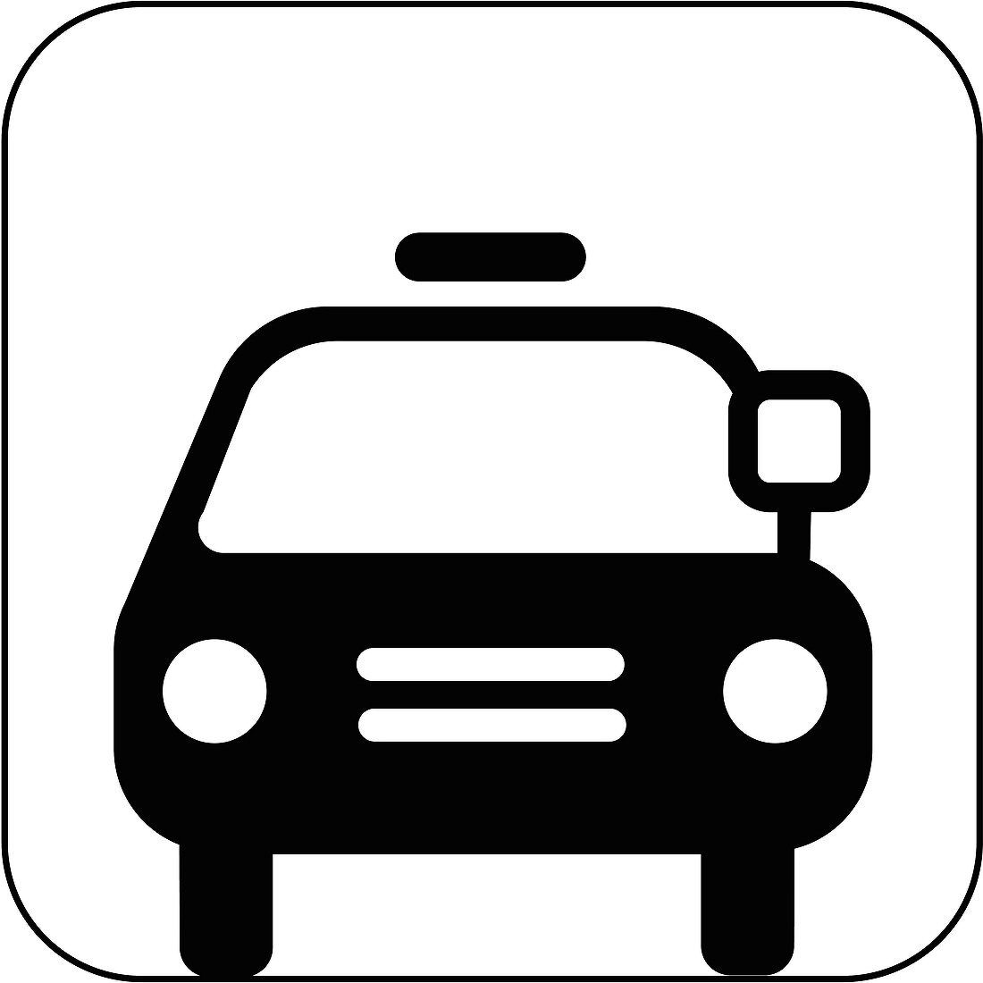 Taxi symbol,artwork