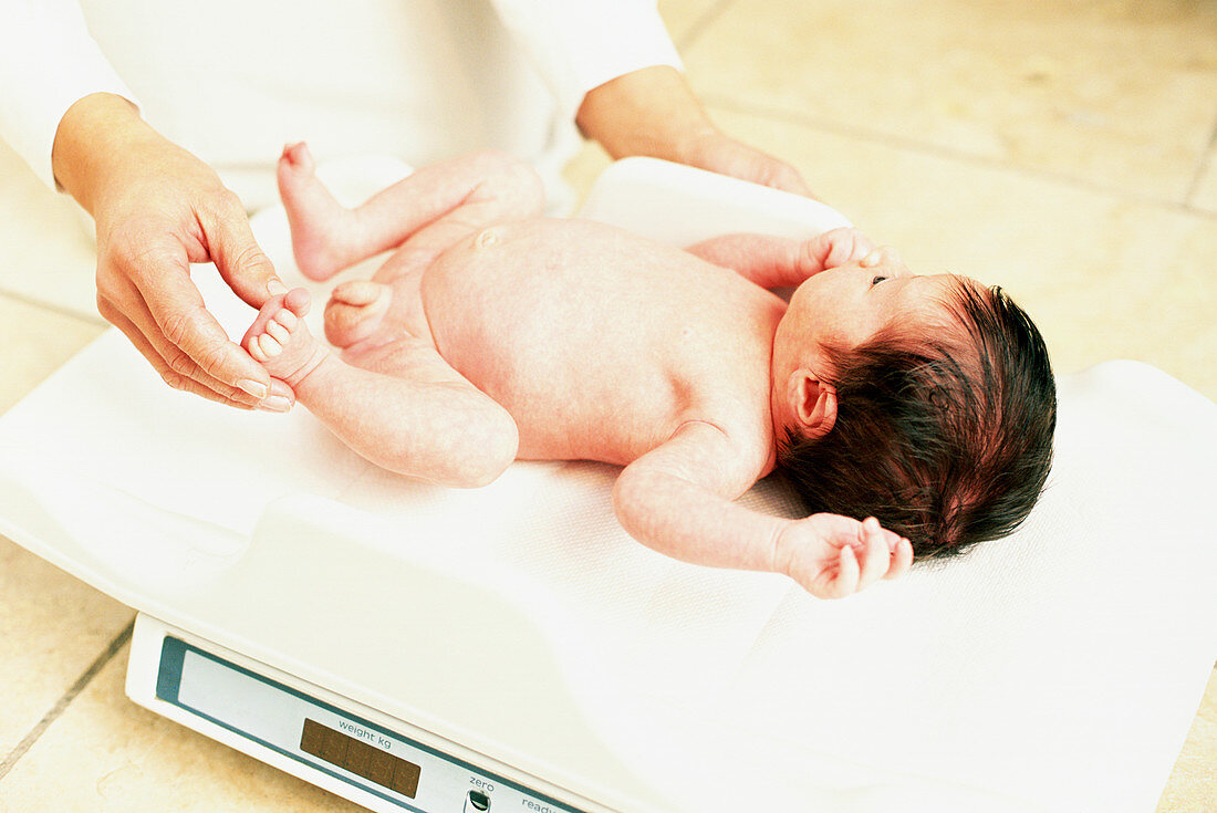 Baby weighing