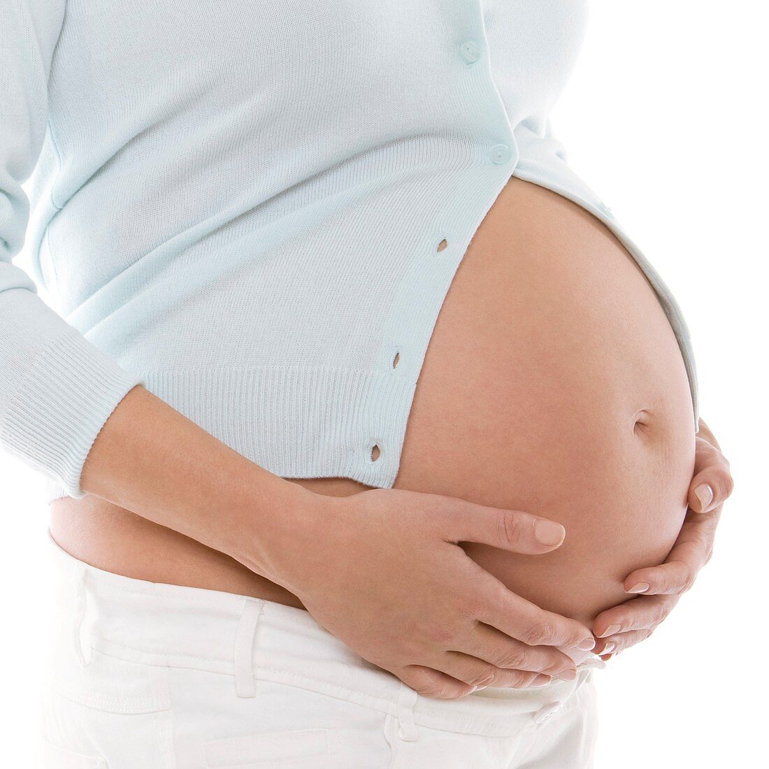 Pregnant woman's abdomen
