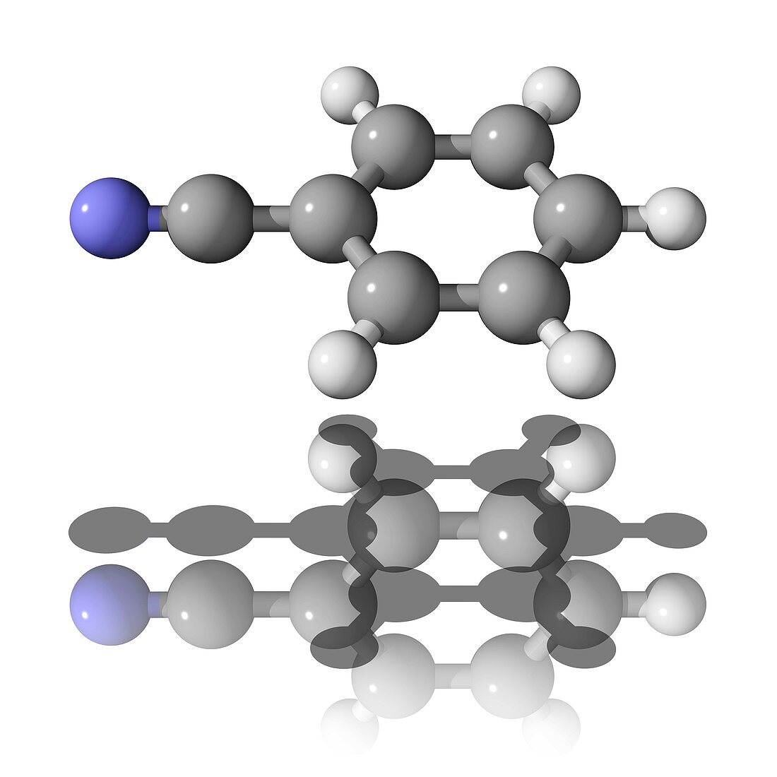 Benzonitrile molecule