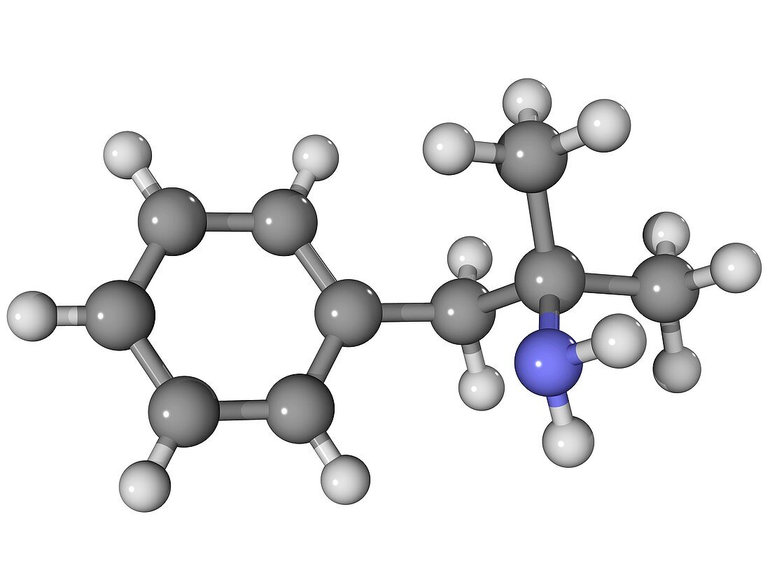 Phentermine appetite suppressant molecule