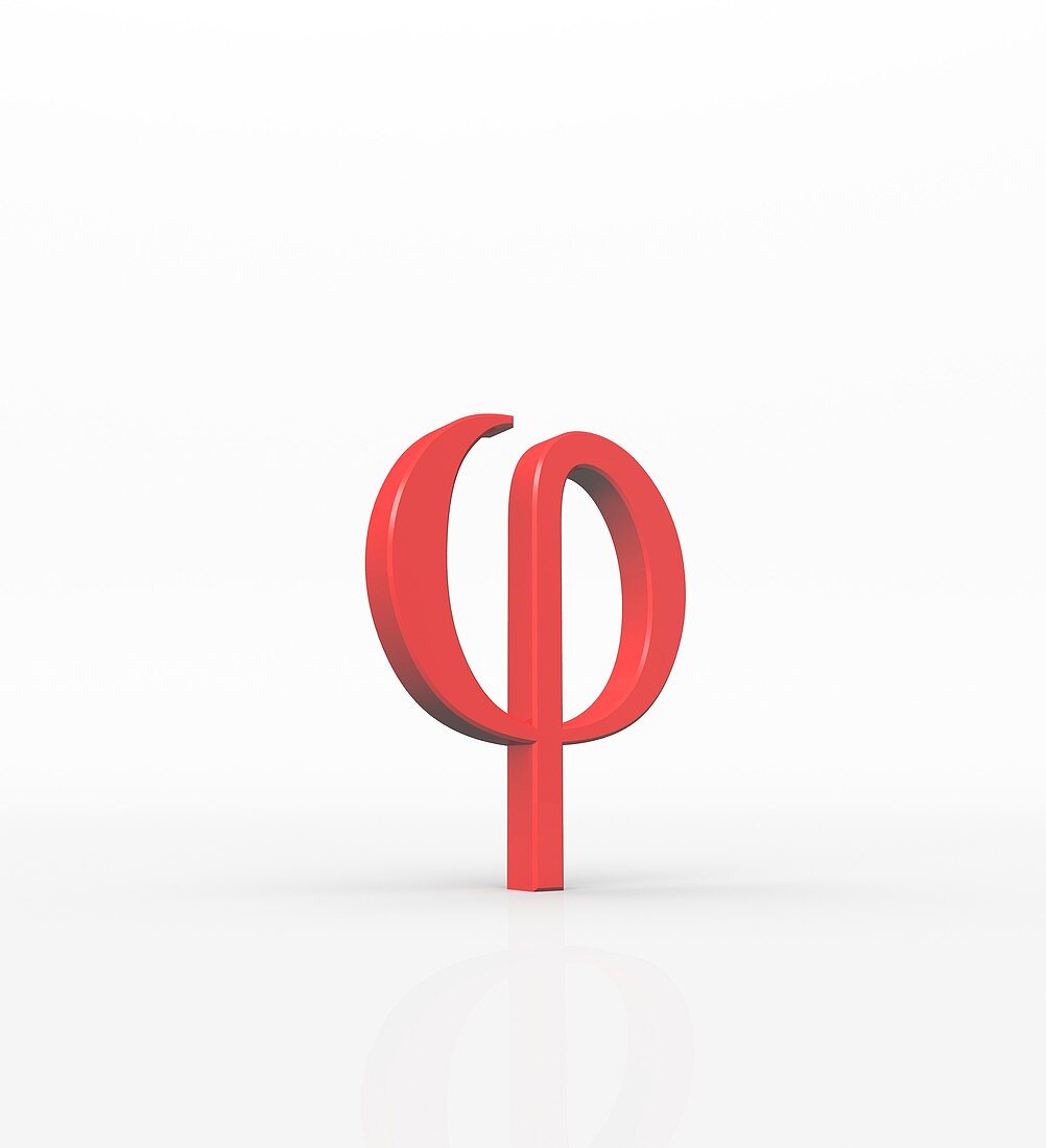 Greek letter Phi,lower case