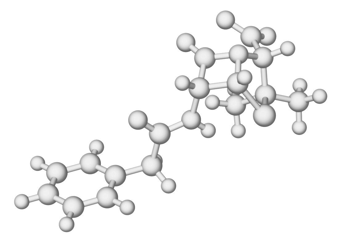 Penicillin antibiotic molecule