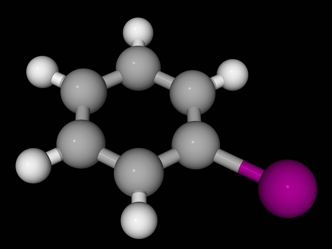 Iodobenzene molecule
