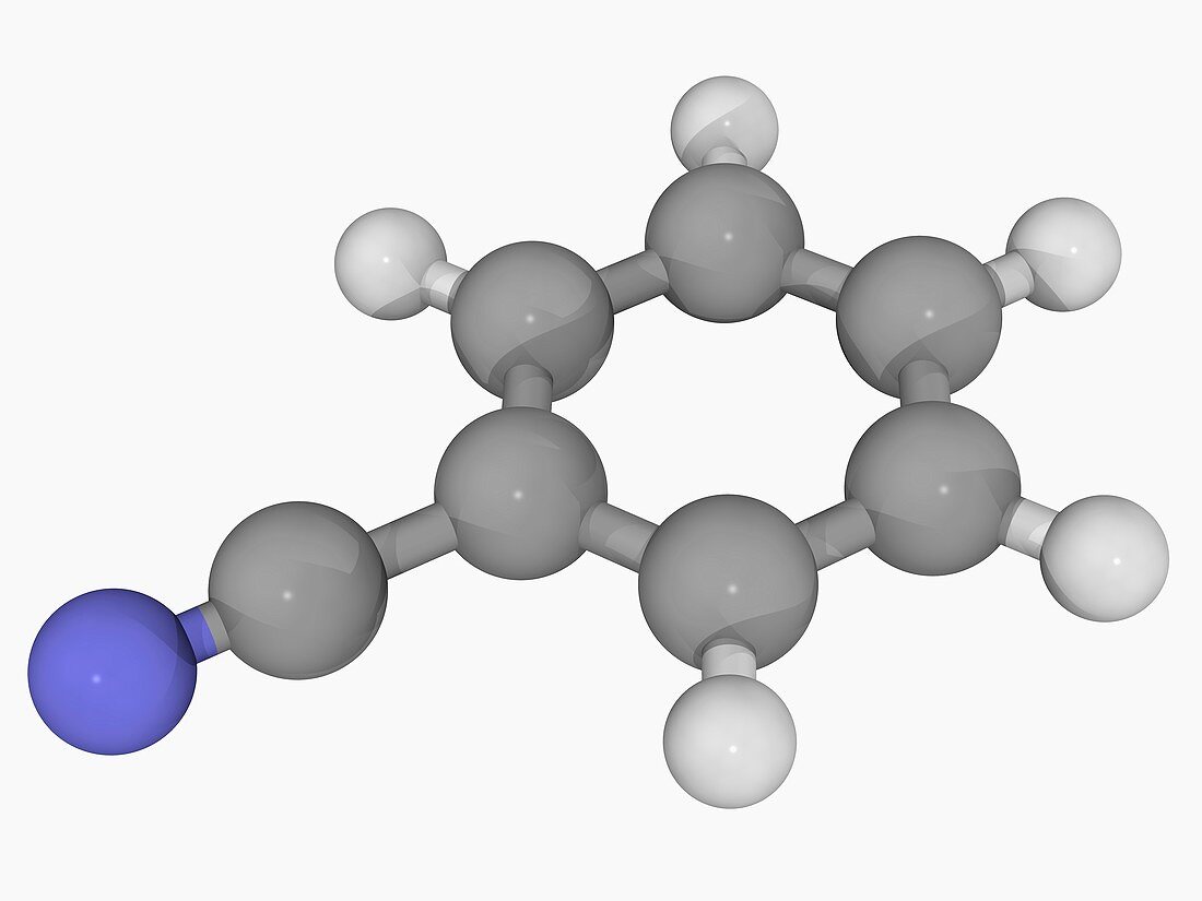 Benzonitrile molecule