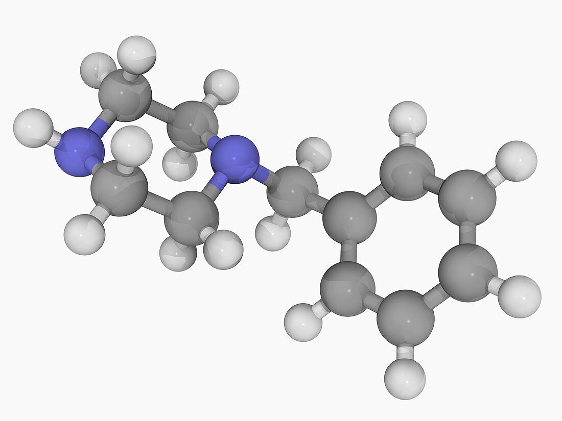 Benzylpiperazine drug molecule