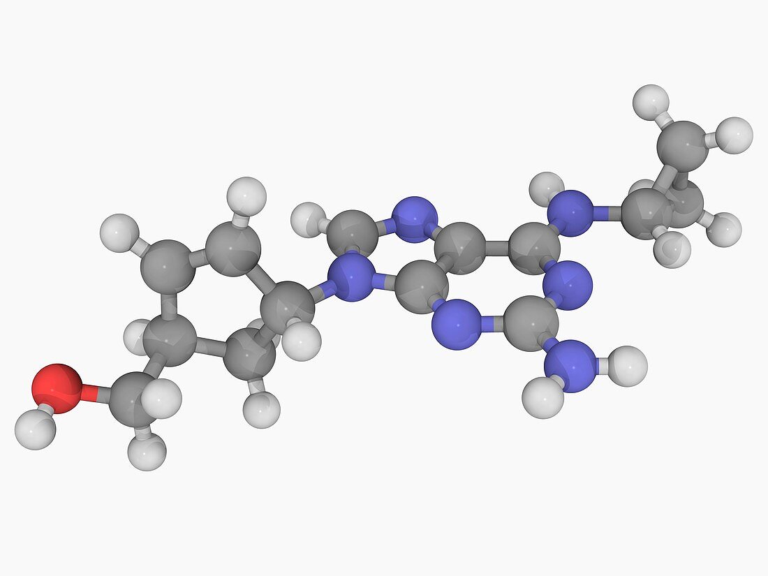 Abacavir drug molecule