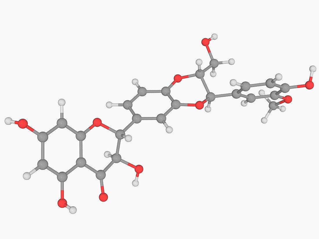 Silibinin molecule
