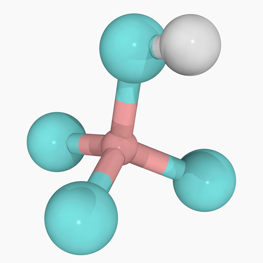 Fluoroboric acid molecule