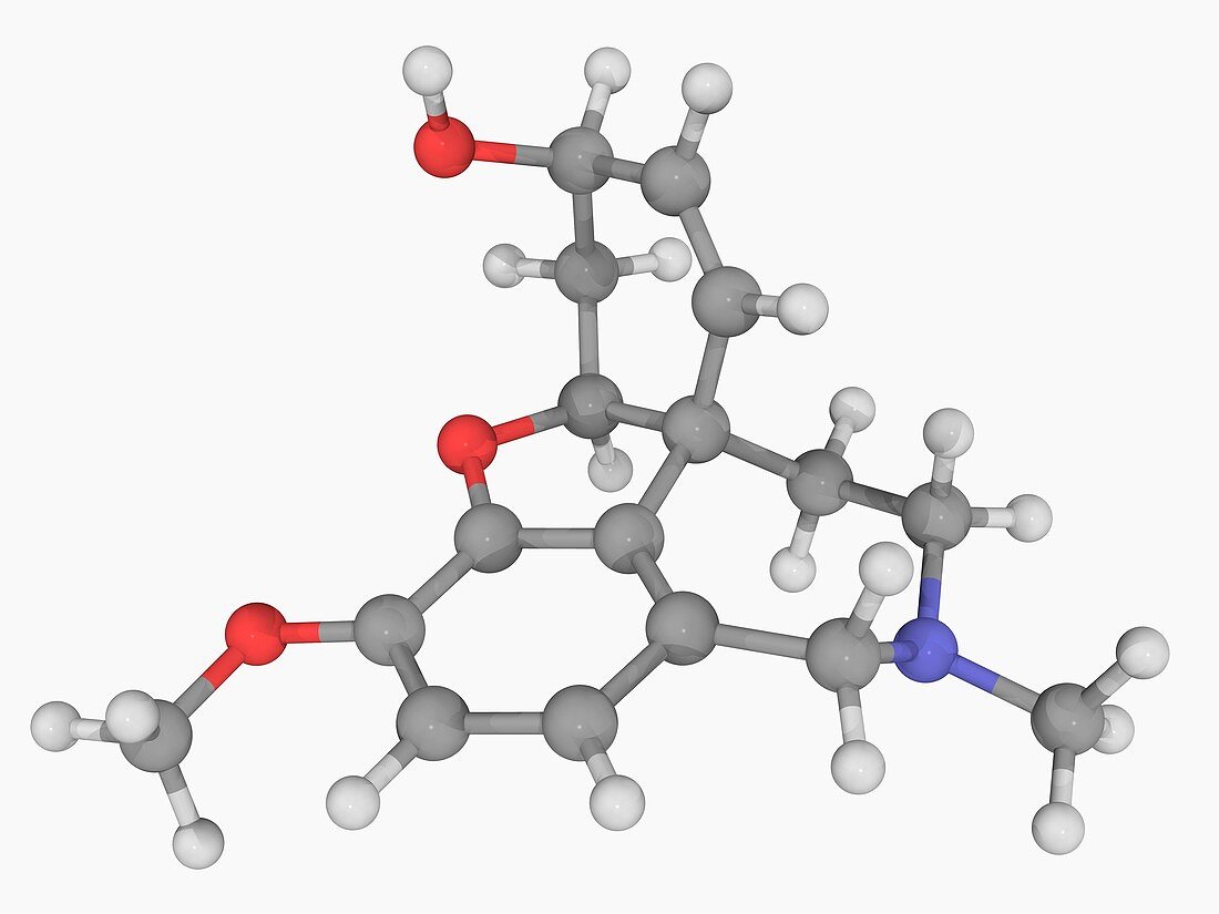 Galantamine drug molecule