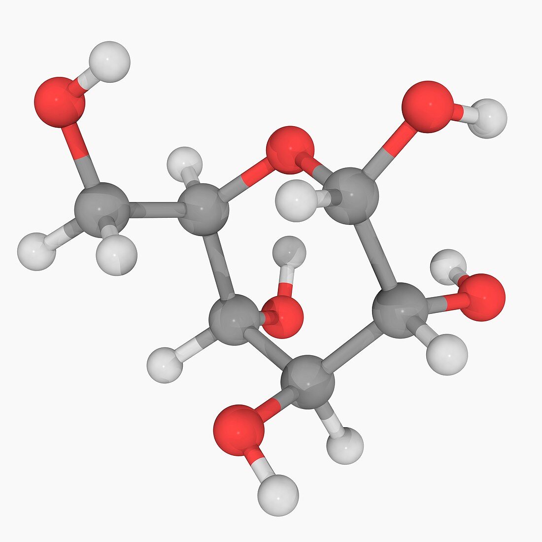 L-glucose molecule