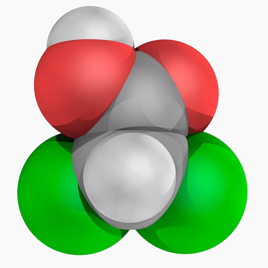 Dichloroacetic acid DCA molecule