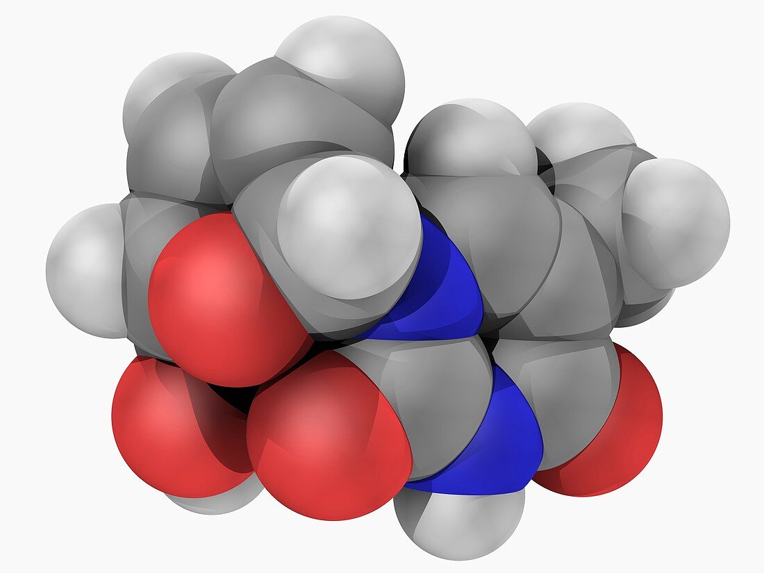 Stavudine drug molecule