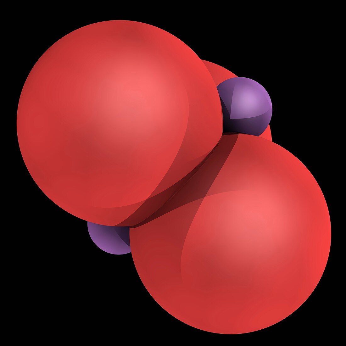 Arsenic trioxide molecule