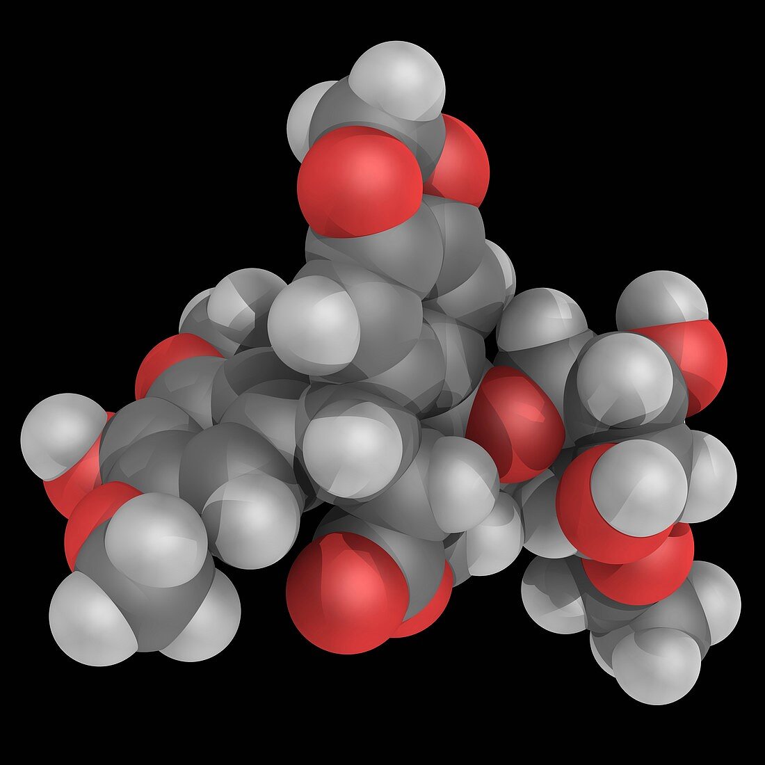 Etoposide drug molecule
