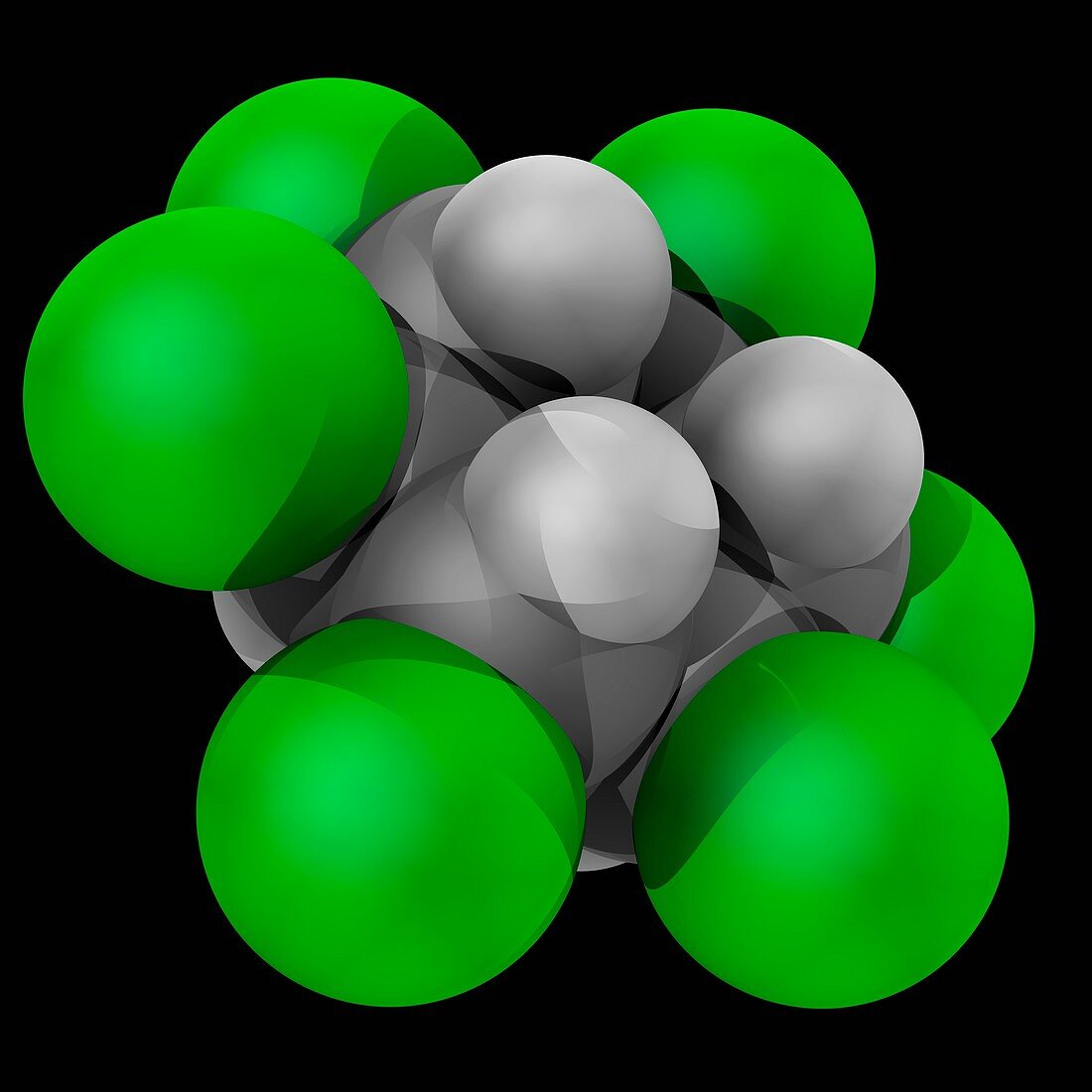 Lindane molecule