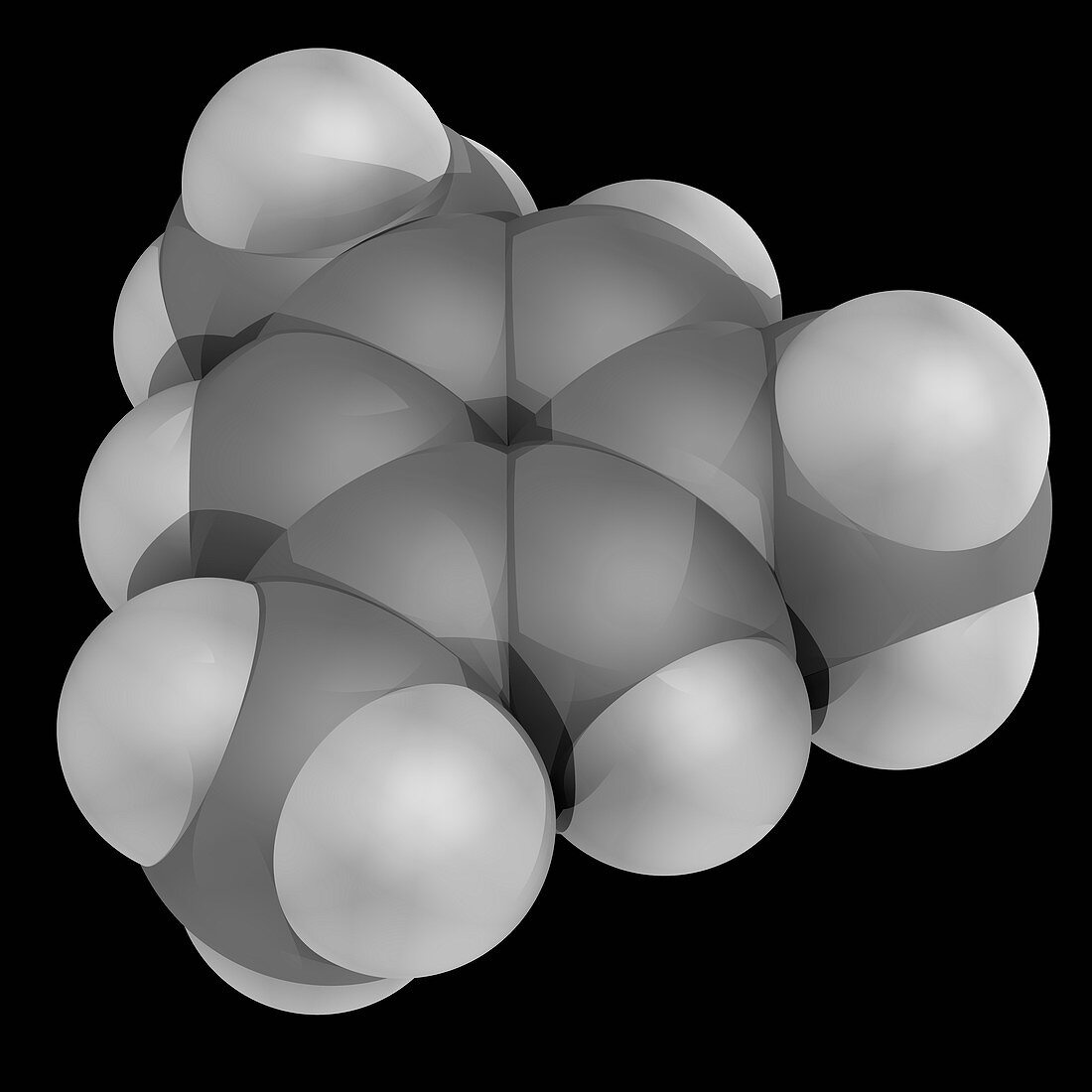Mesitylene molecule