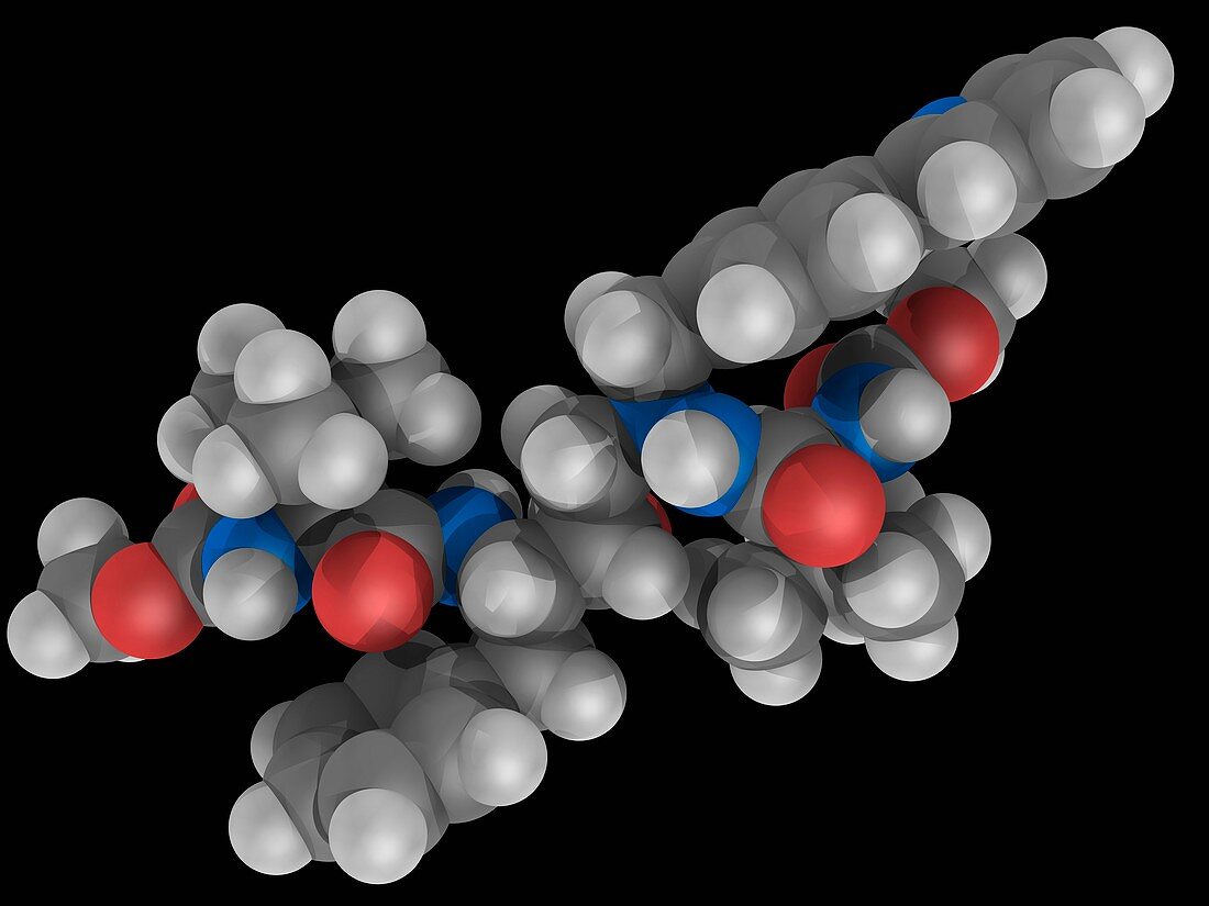 Atazanavir drug molecule
