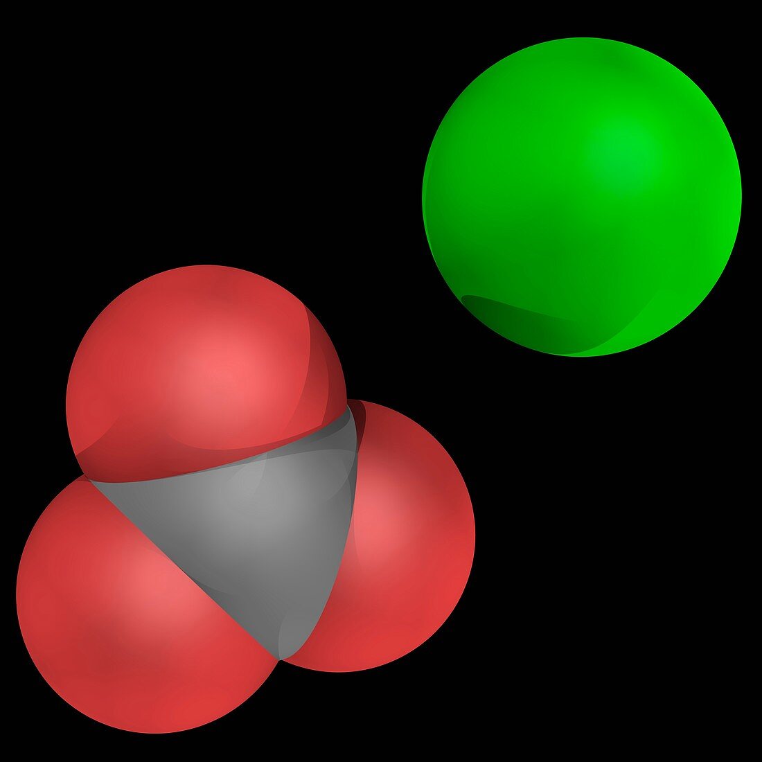 Calcium carbonate molecule