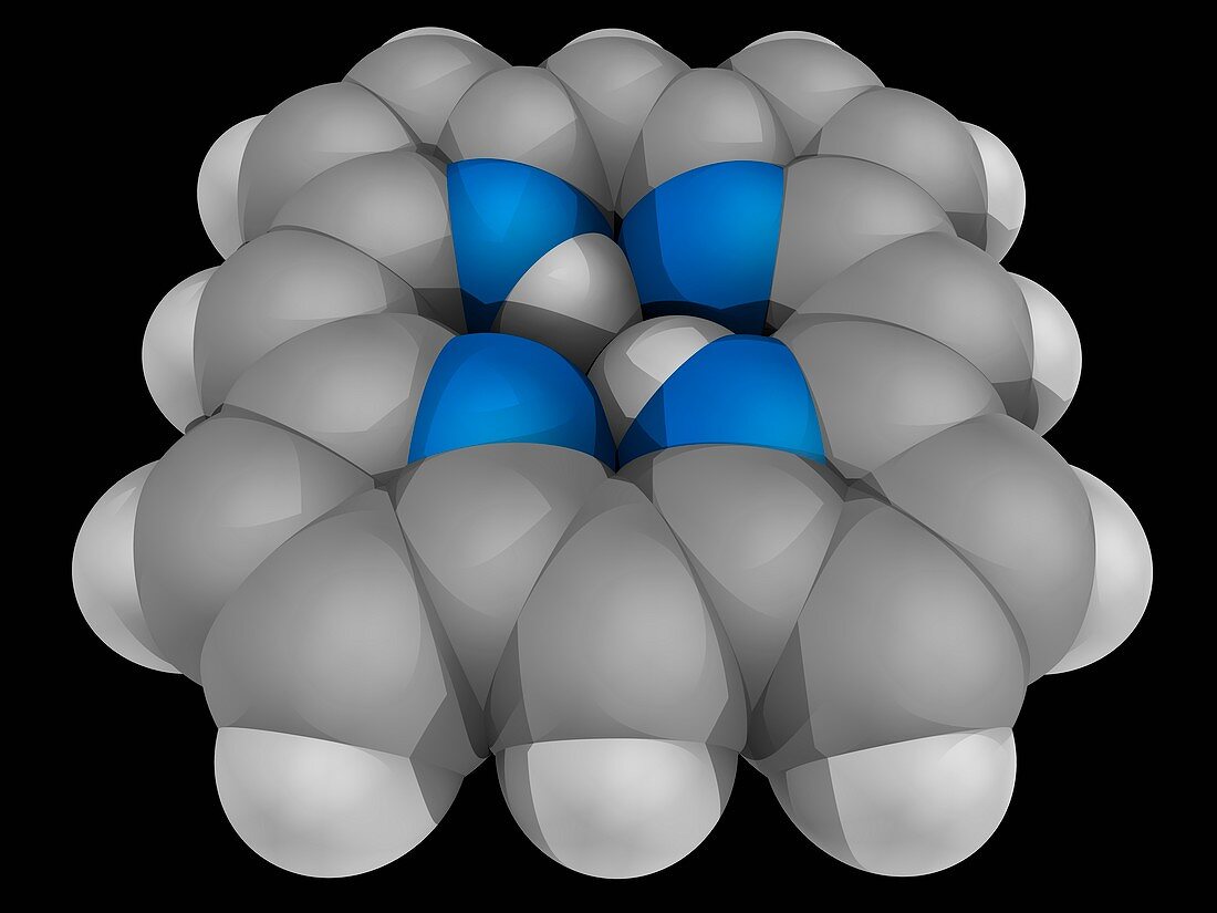 Porphin molecule