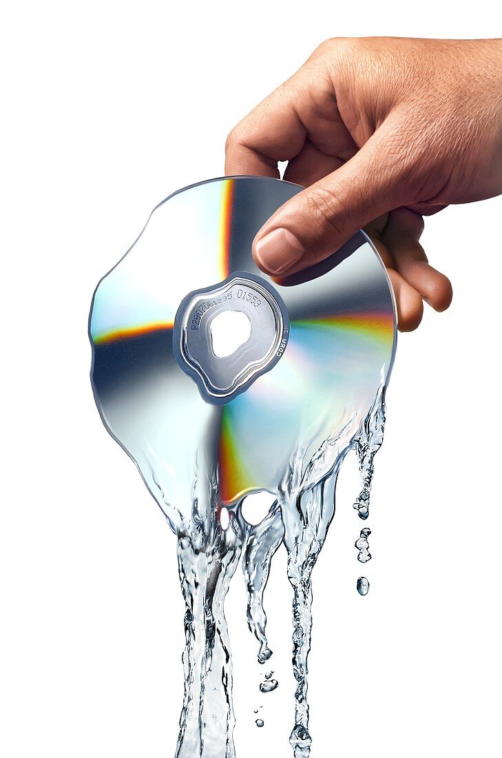 Melting CD,artwork