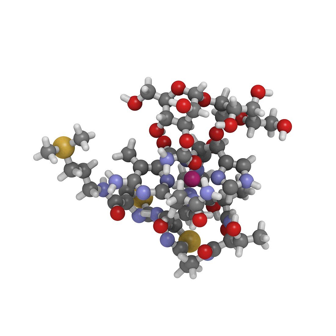 Bleomycin drug molecule