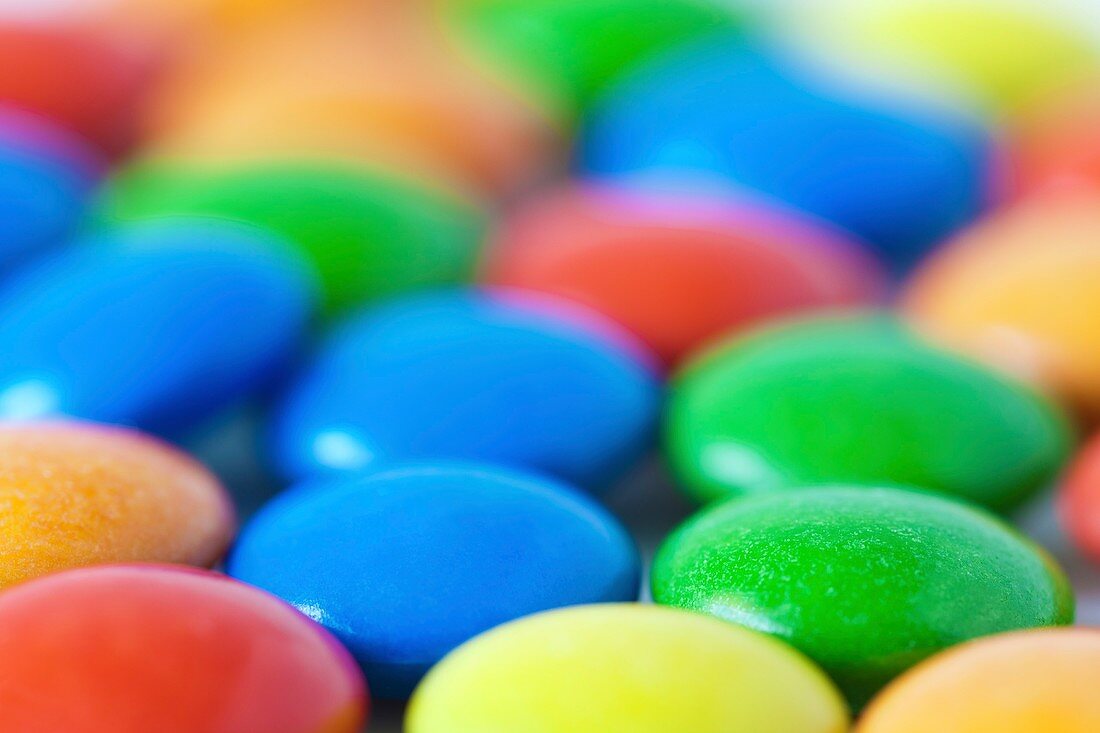 Multicoloured sweets