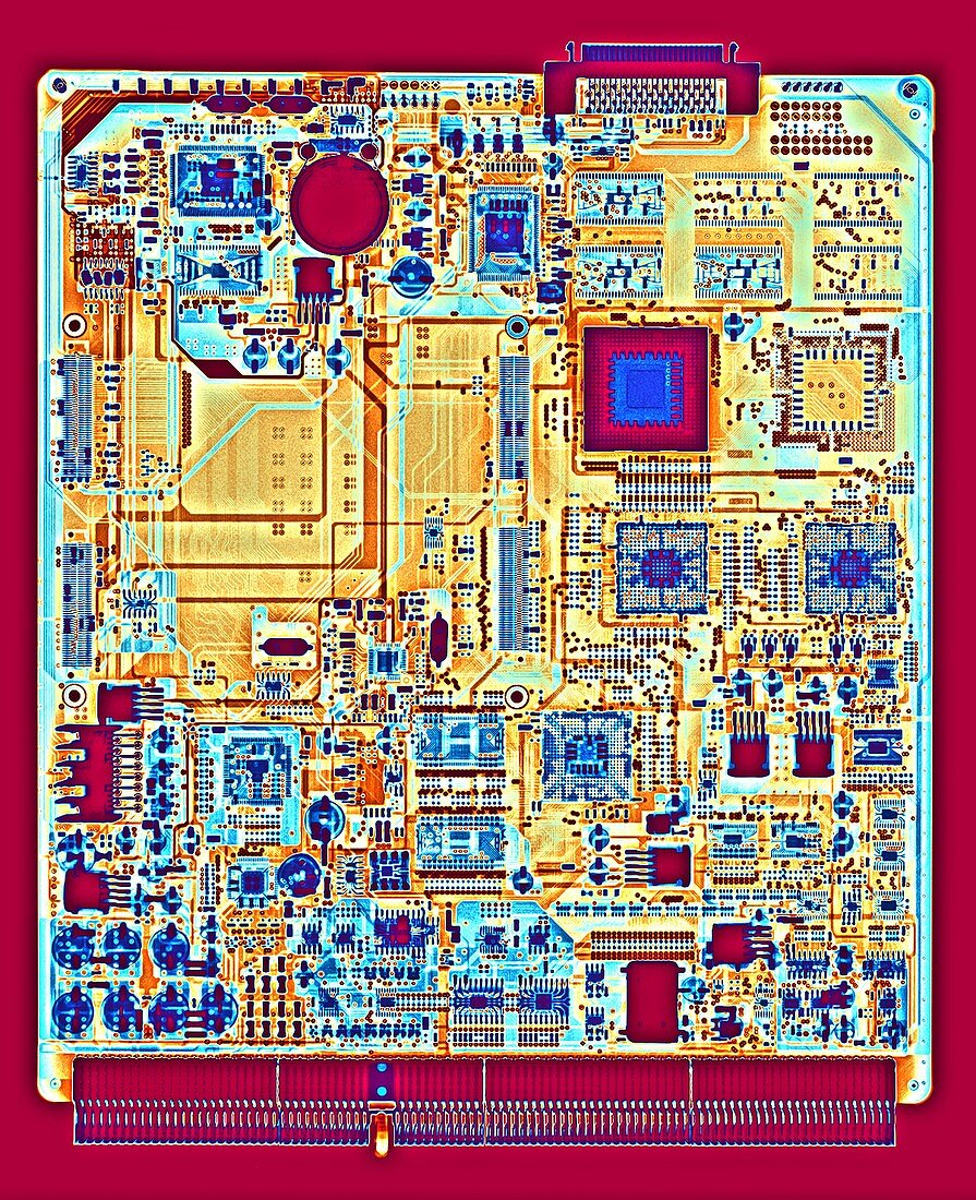 Computer circuit board,X-ray