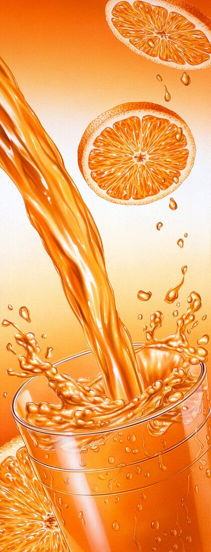 Orange juice,artwork