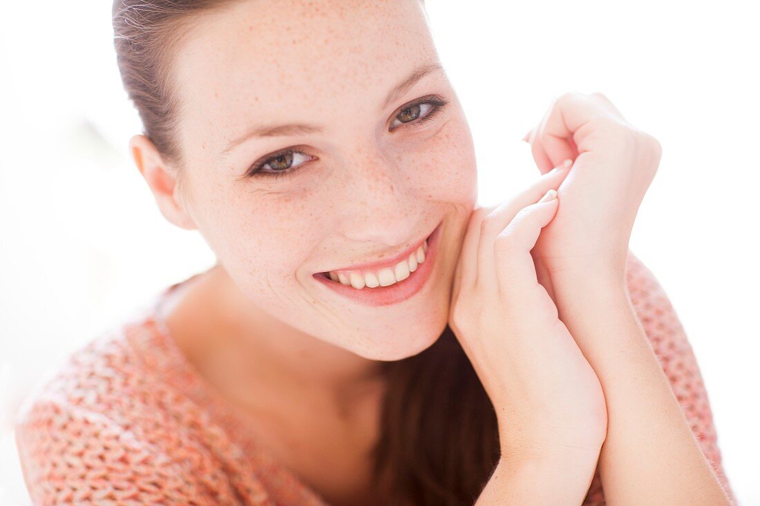 Happy young woman