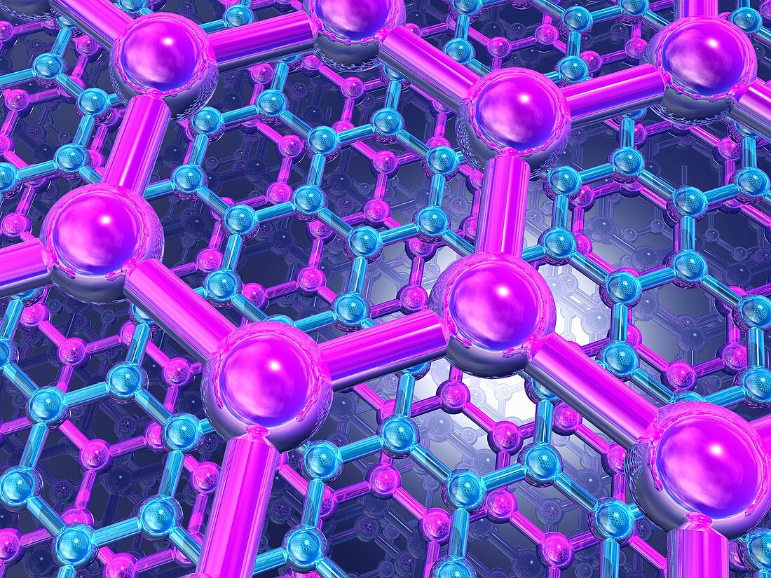 Graphene sheets,artwork