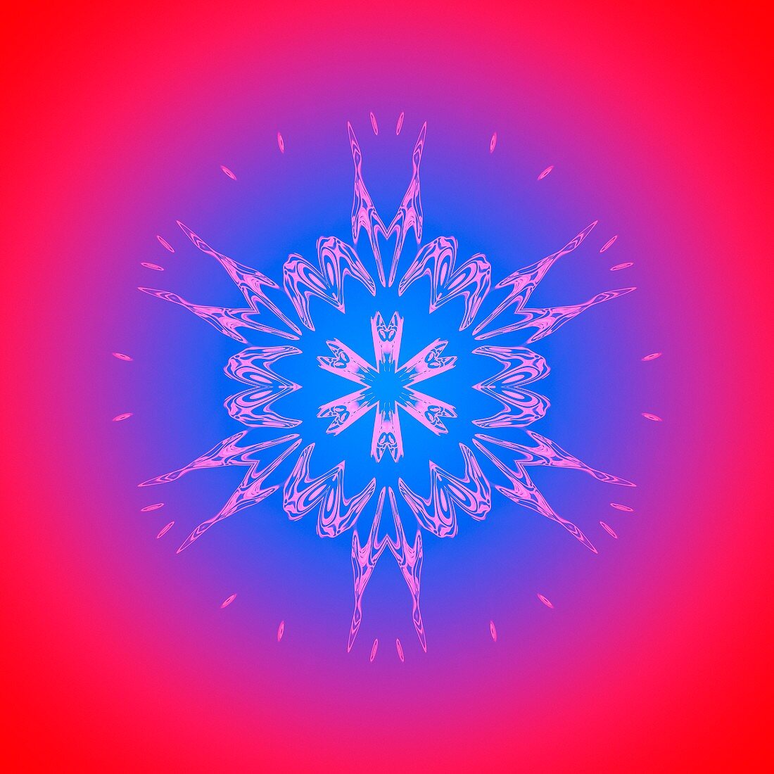 Snowflake pattern,artwork