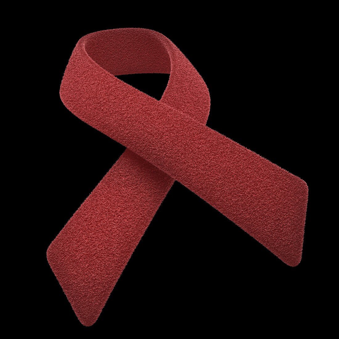 Aids red ribbon,artwork