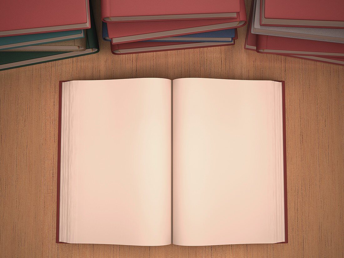 Open book,artwork