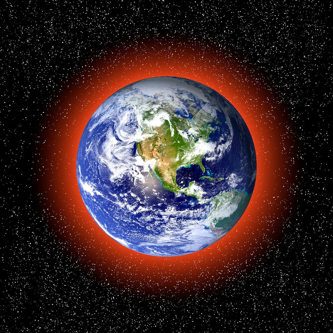 Global warming concept,artwork