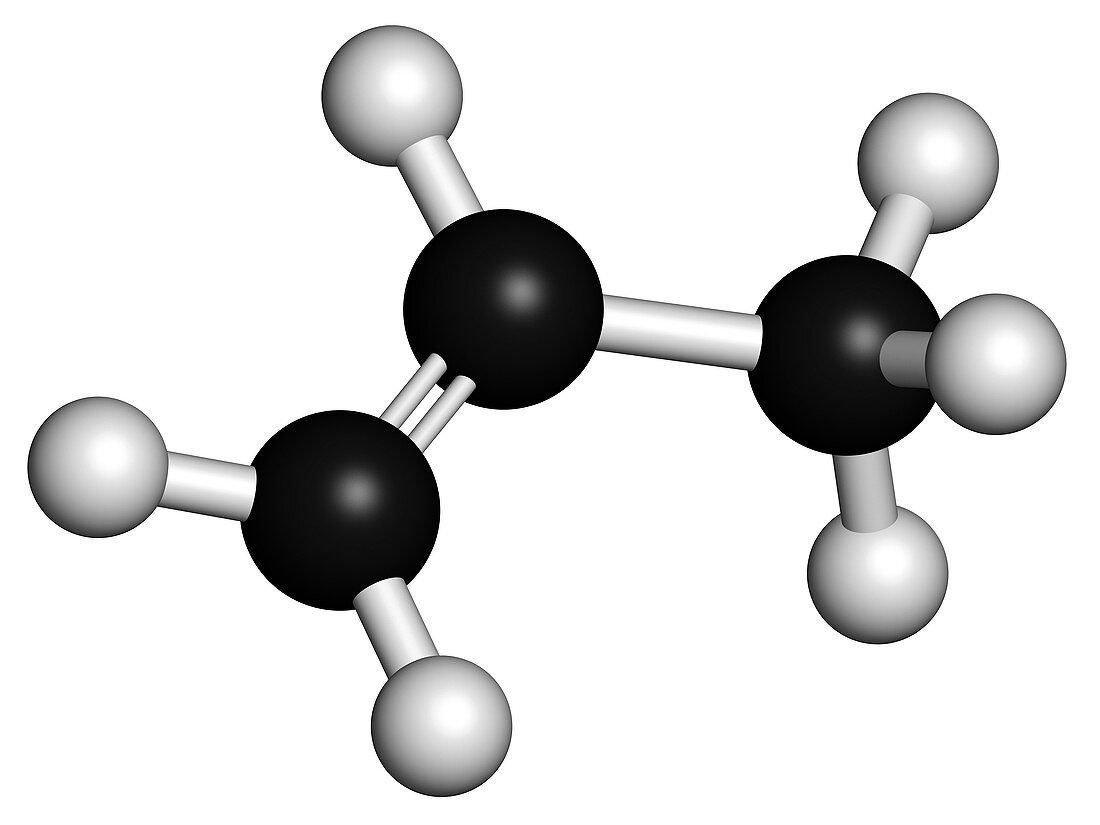 Propene molecule