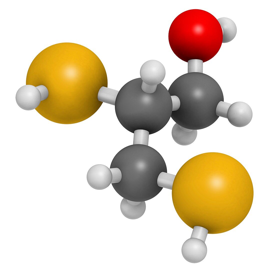 Dimercaprol metal poisoning antidote