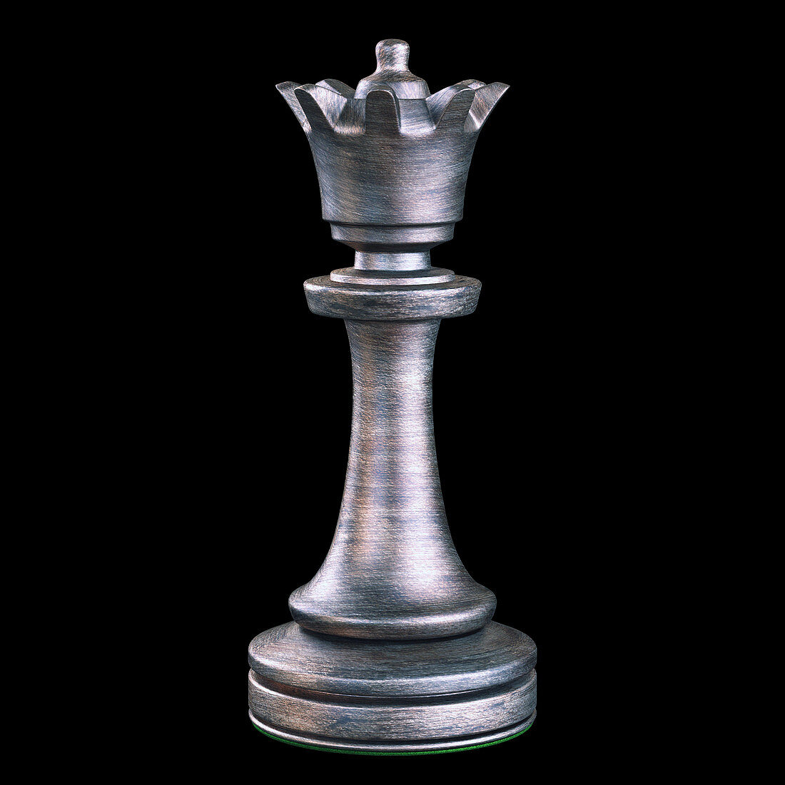 Queen chess piece,illustration