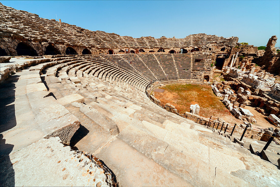 Amphitheatre,Side,Turkey