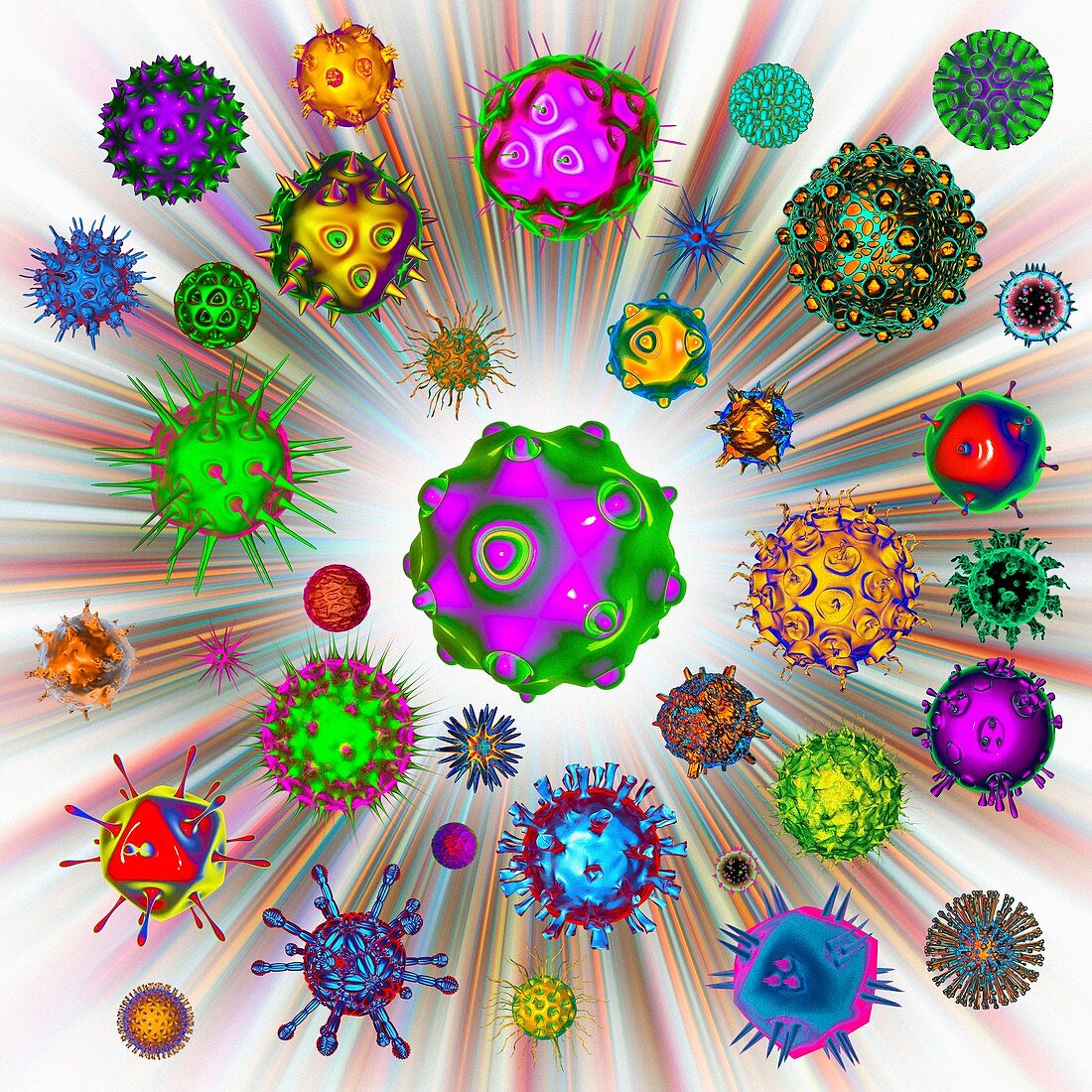 Virus,illustration
