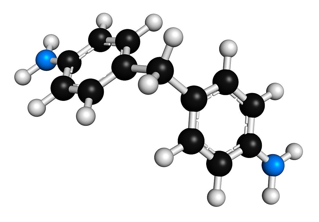 Methylenedianiline molecule