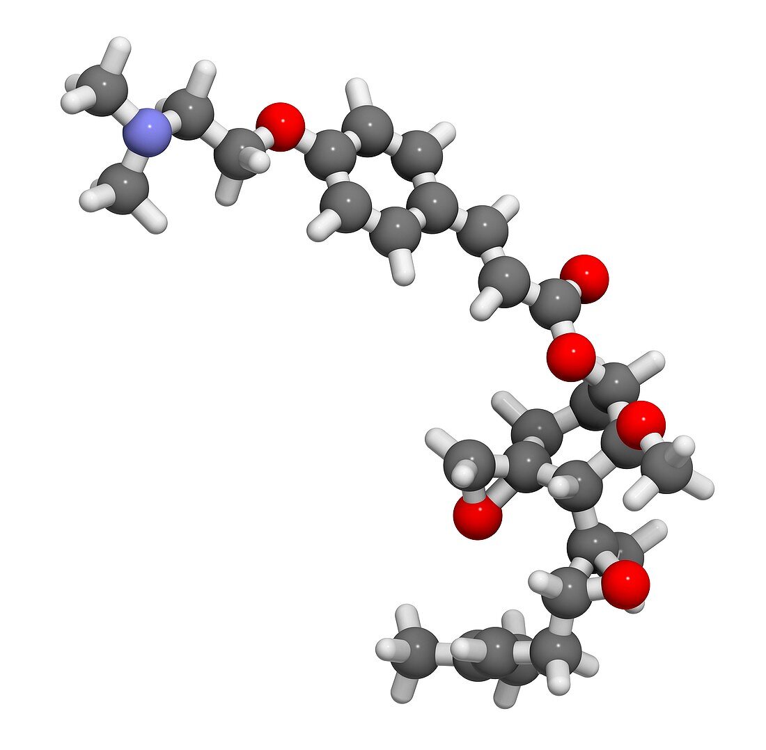 Beloranib obesity drug molecule