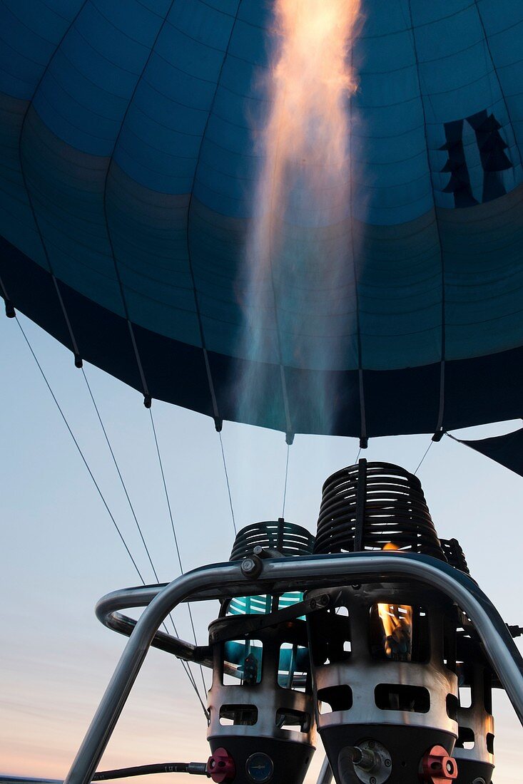 Hot air balloon gas burner