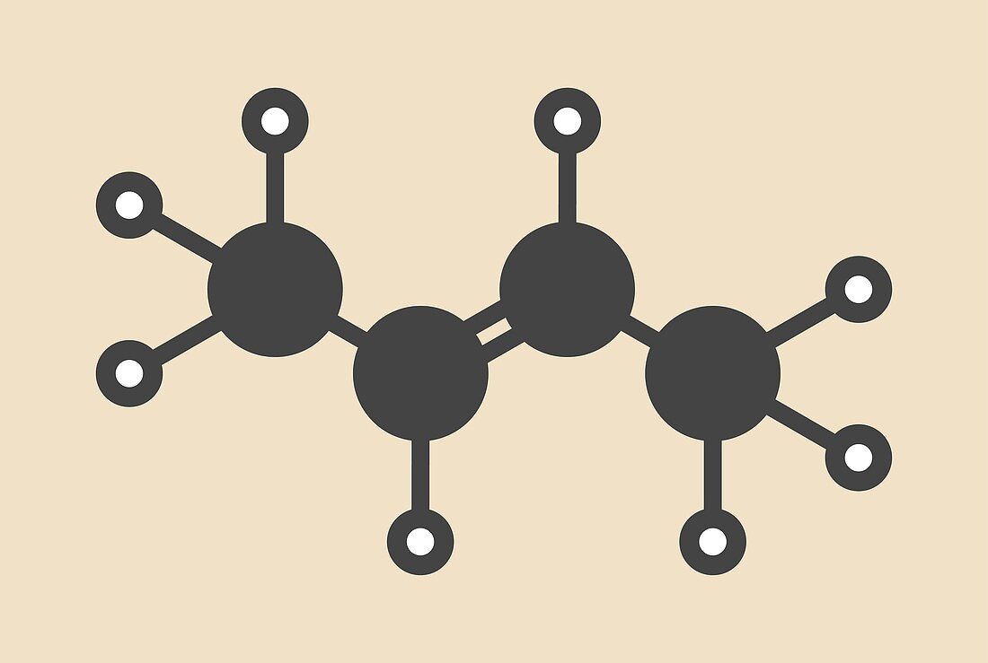 Butene molecule