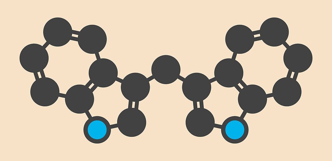 Diindolylmethane molecule