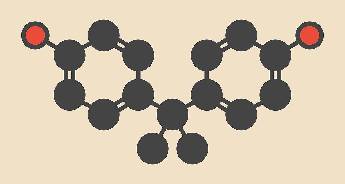 Bisphenol molecule