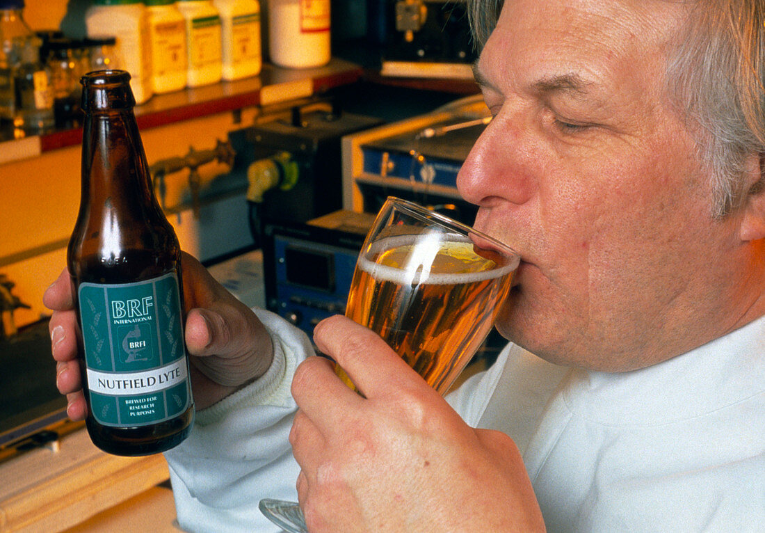 Genetically engineered beer: drunk by researcher