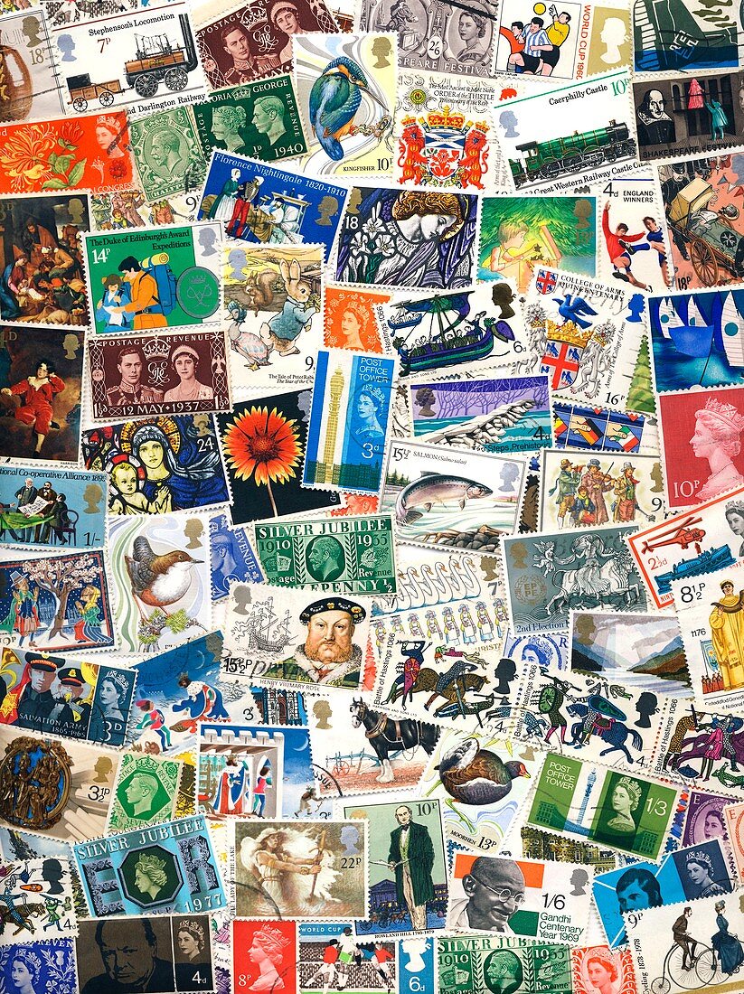Postage stamp collection